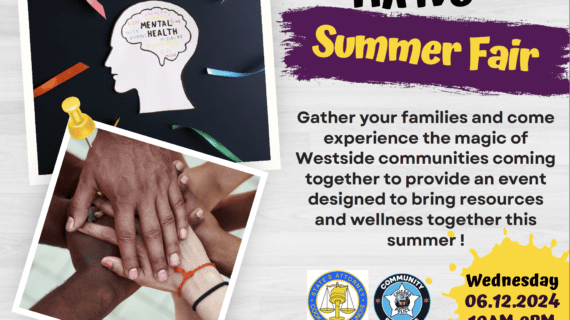 Screenshot from the PDF flyer for the Summer Fair event